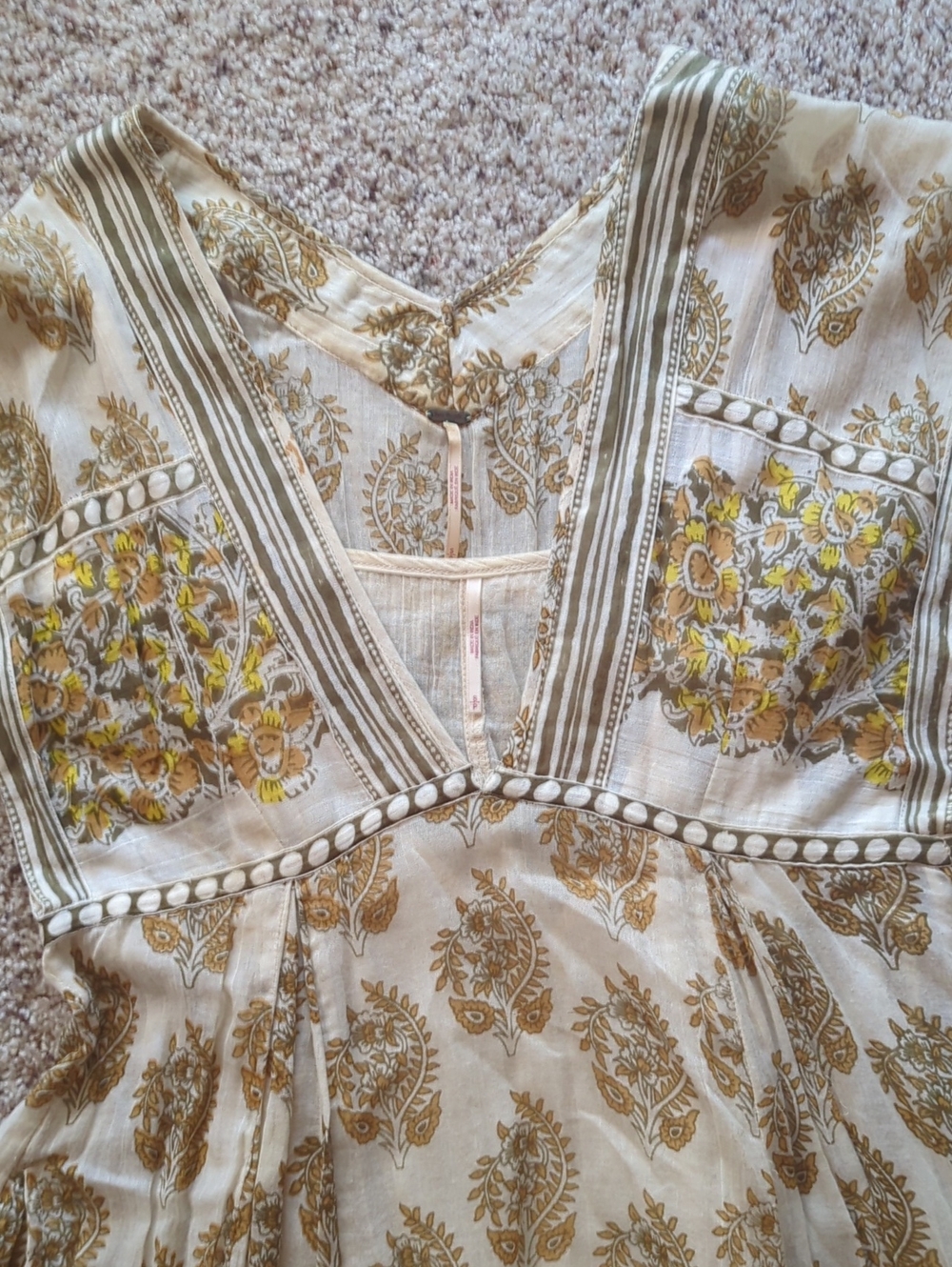 Free People Boho Maxi Dress Small - Picture 2 of 4